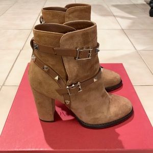 Valentino Rockstud Booties